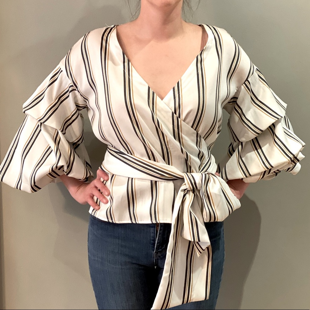 Wrap Blouse